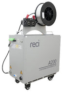 Luftkølet lasersvejser 2000W -  monteret med tråd-føder