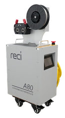 Luftkølet lasersvejser 800W - monteret med tråd-føder