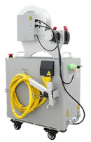 Luftkølet lasersvejser 1500W - monteret med tråd-føder