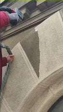 Rygsæk laserrenser med aftageligt batteri