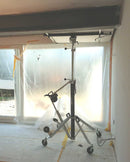 Manuel hejs/løfter DWM 380 - gips-, træ- og isoleringsplader - med vippefunktion og justerbare ben